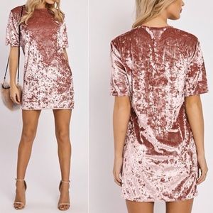 Unbranded | Crushed Velvet Minidress